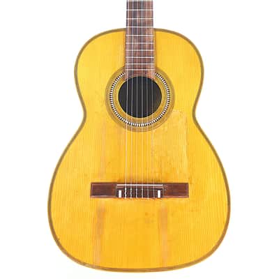 Hijos de Gonzalez ~1890 – classical guitar by one of the most important turn-of-the-century workshops like Arias, Torres, Ramirez - check video! image 1