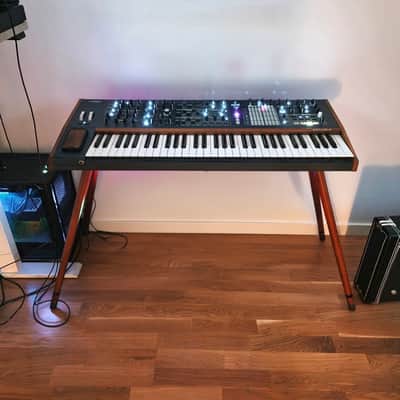 Arturia PolyBrute 61-Key Synthesizer 2021 - Present - Black & Arturia Wooden Legs