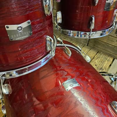 Drum Kit Yamaha Rock Tour, Textured Red USED! RKTEX240925 image 4