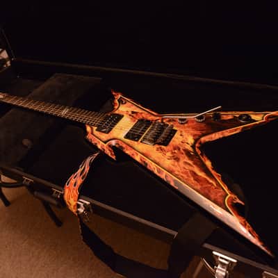 Dean Dimebag Darrell Pantera Dime Razorback Explosion Flame