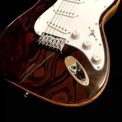 Custom Cozart Exotic Curly Maple 12 string Electric Strat Guitar image 2
