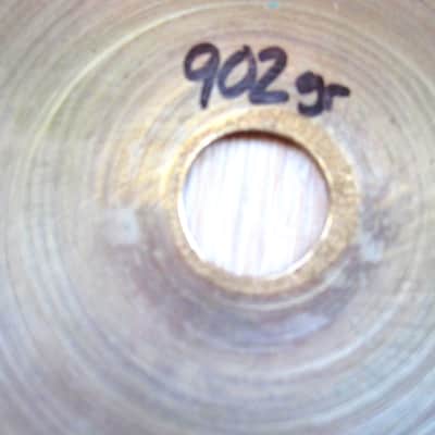 14" Zildjian Paper-Thin Large-Stamp Hihat Cymbal - Vintage 1960s image 7