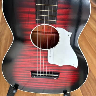 Vintage 1970 Harmony Stella H-933 Red Burst image 3