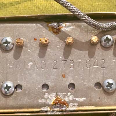 1976 Gibson Pat No. 2,737,842 Humbucker image 5