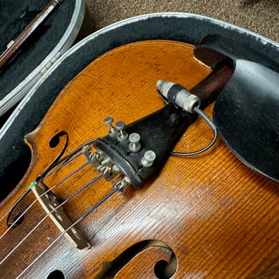 Used Ägidius Sebastian Klotz Fecit Mittenwald Vintage 4/4 full size Violin w/ hard case w/ Pickup image 5