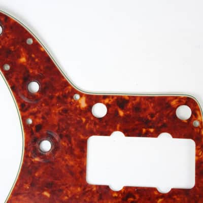 1963 Vintage Fender Jazzmaster Tortoiseshell Pickguard w/Original Metal Shield USA 1960s Pre-CBS L-Series image 3