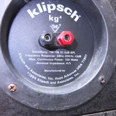 Klipsch  KG-4 1984 Pair image 12