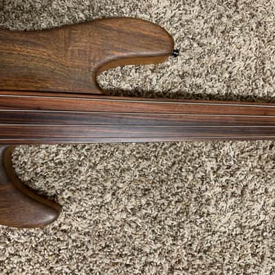 Tom Clement Custom Fretless, Dual Reverse Precision Bass image 4