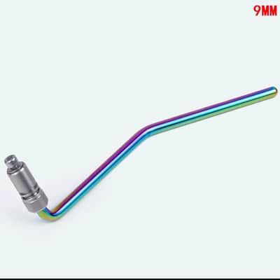 9MM Rainbow Guitar Double Locking Bridge Tremolo Arm Whammy Bar image 1