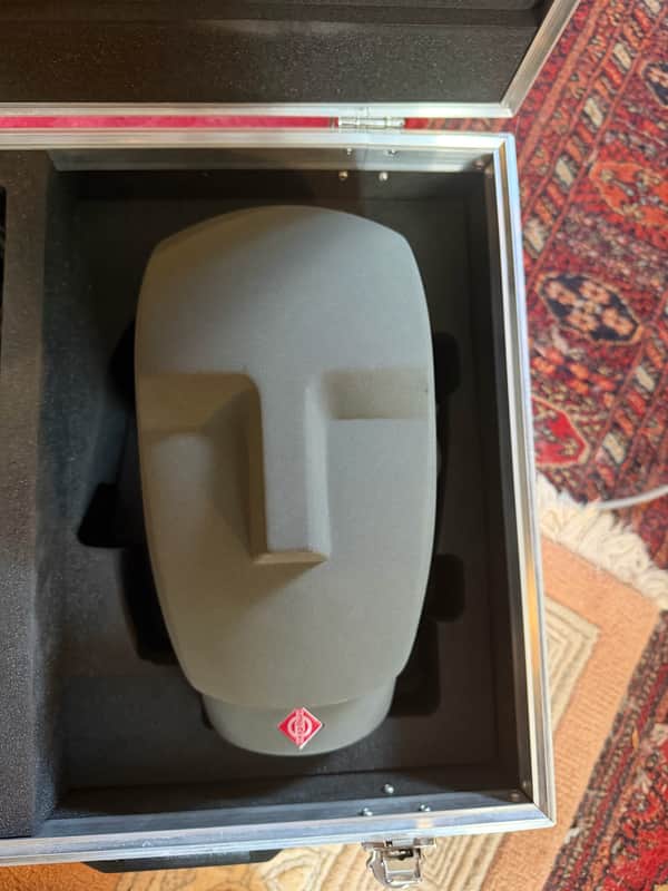Neumann KU 100 Binaural Dummy Head Microphone 1986 - Present - Black image 1