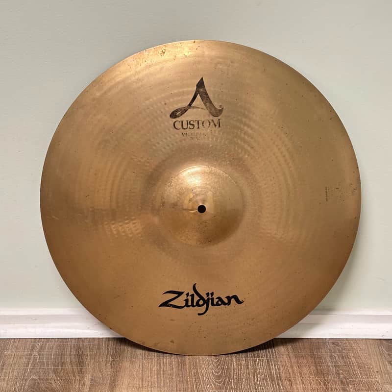 Zildjian 20" A Custom Medium Ride Cymbal 2406g image 1