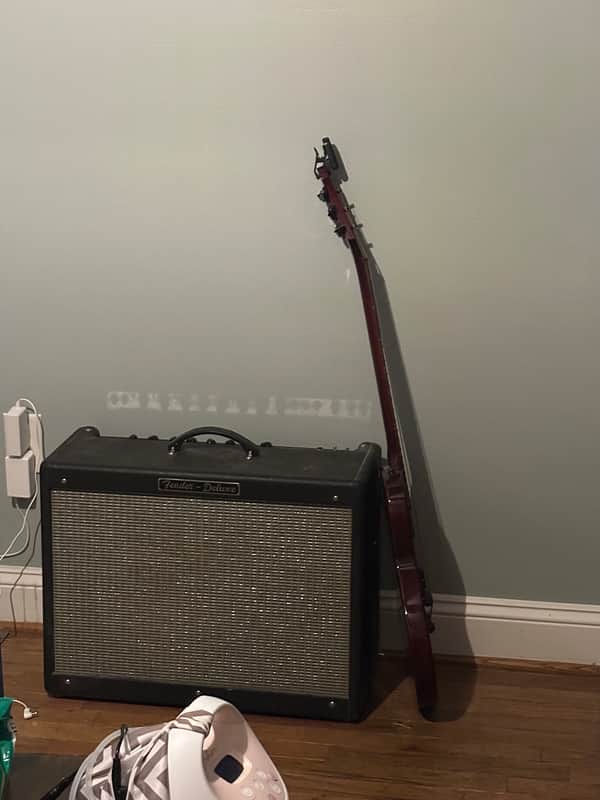 Fender Hot Rod Deluxe 3-Channel 40-Watt 1x12" Guitar Combo 1996 Black image 1