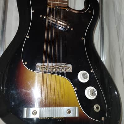 Eko Cobra XII 1968 - 12 string - Tobacco burst image 10