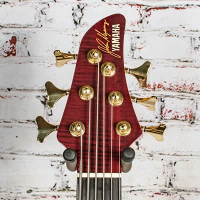 Yamaha - John Myung Signature Electric Bass, Trans Red - w/HSC - x7212 - USED image 5