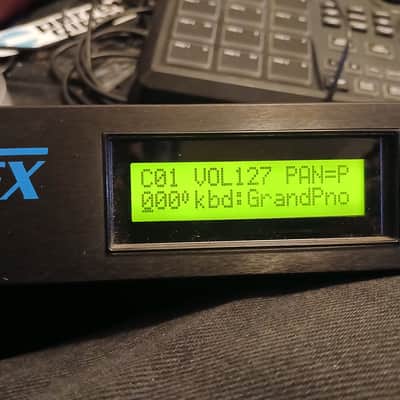 E-MU Systems Proteus FX Rackmount 32-Voice Sampler Module 1994 - Black