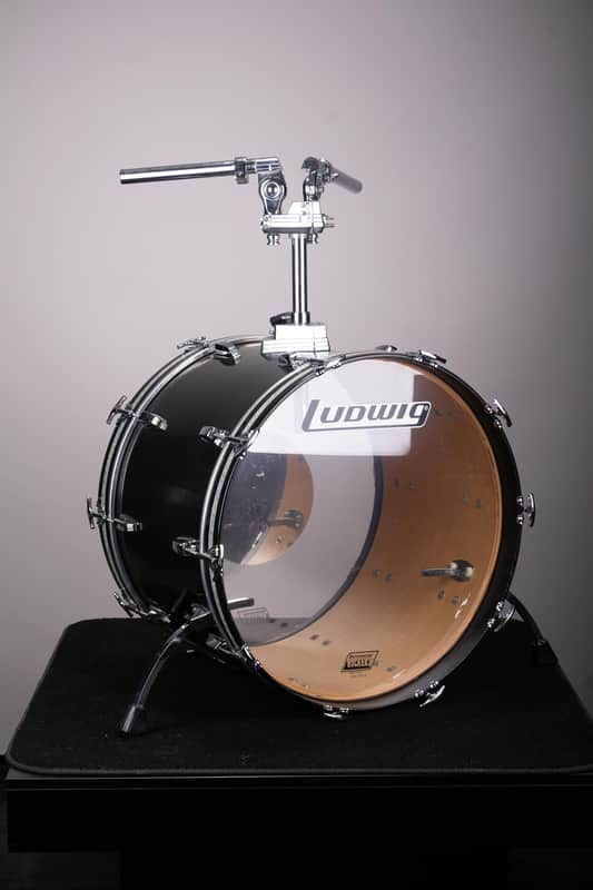 Vintage 1980s' Ludwig Power Toms Kit - Black image 1