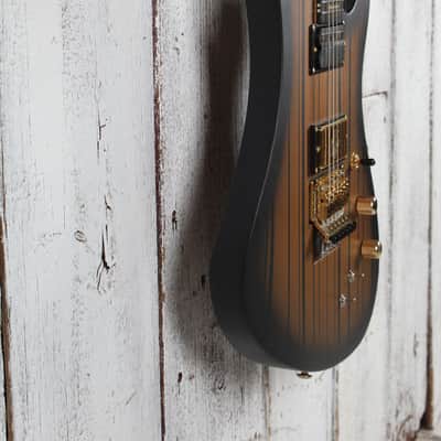 Schecter Synyster Gates Custom-S Electric Guitar Satin Gold Burst Finish image 9