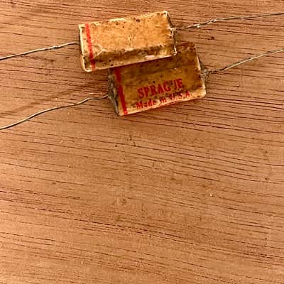 Sprague .1uf "Phone Book" Capacitor 1958-61 Fender Stratocaster / P Bass Tone Cap image 8