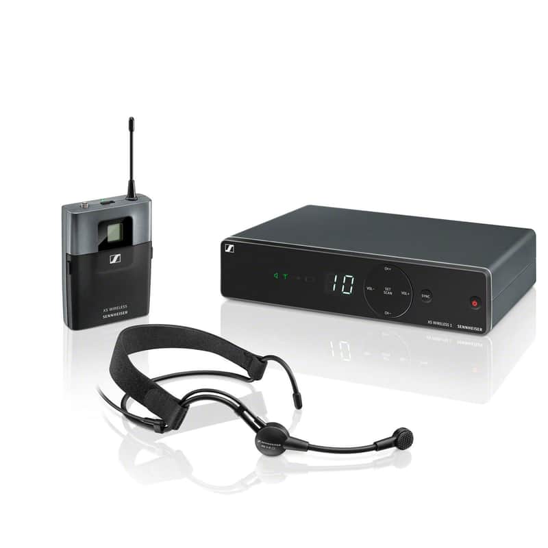 Sennheiser XSW1-ME3 Wireless Headset System - A Band (548-572 MHz) image 1