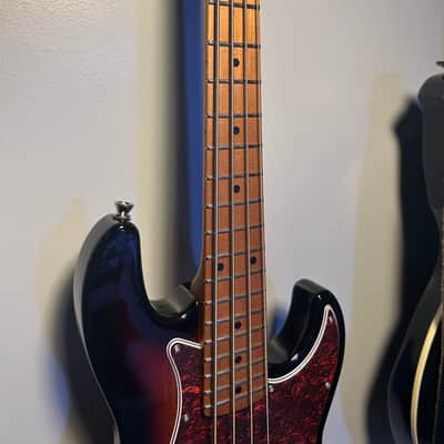 Flight Mini JB Bass – Sunburst – Roasted Maple – Excellent Condition image 5