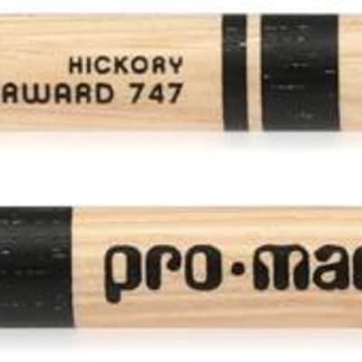 Promark Classic Forward Drumsticks - 747 Hickory - Nylon Tip image 1