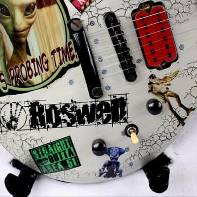 Custom Painted, Upgraded and Relic'ed ESP LTD EC-10 Electric Guitar image 23