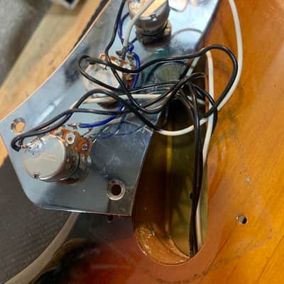 Fender JB62-FL Fretless Jazz Bass Reissue MIJ 1993 Sunburst Fujigen Made in Japan w/ Bag image 24