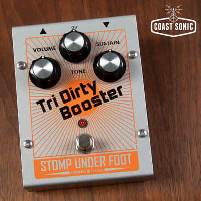 Stomp Under Foot Tri-Dirty Booster - Vintage Mini image 1