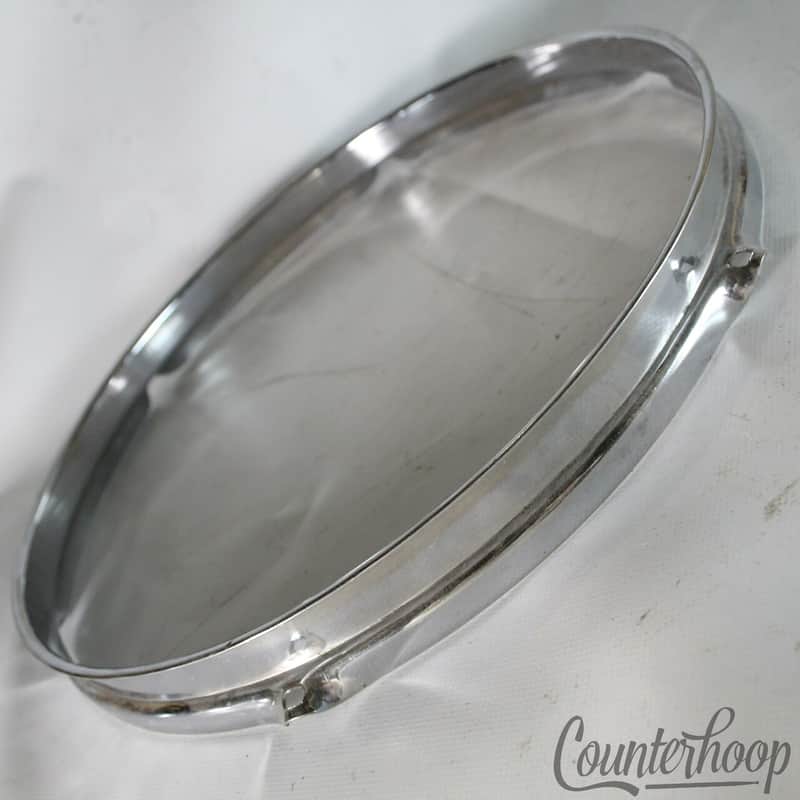 Rogers 13"Tall-Boy Tom Drum Rim/Hoop Triple-Flange Cleveland Holiday Vintage 60s image 1