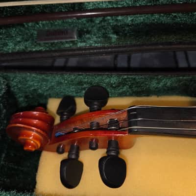 Suzuki 220 (3/4 Size) Violin, Japan, 1987 w/ case & bow, Very Good Condition image 9