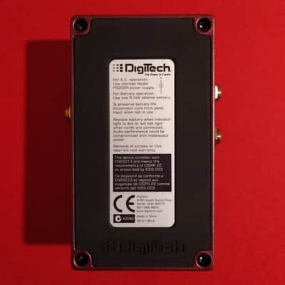 DigiTech XHR Hot Rod w/box & manual image 7