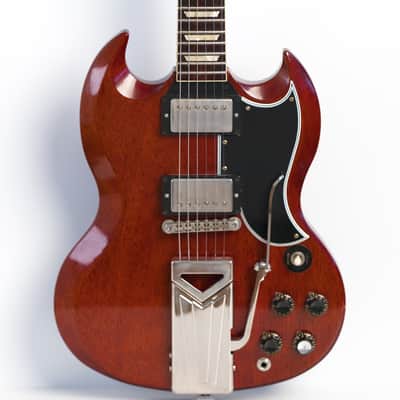 Gibson Custom Shop 60th Anniversary '61 Les Paul SG Standard 2021 - Cherry Red image 1