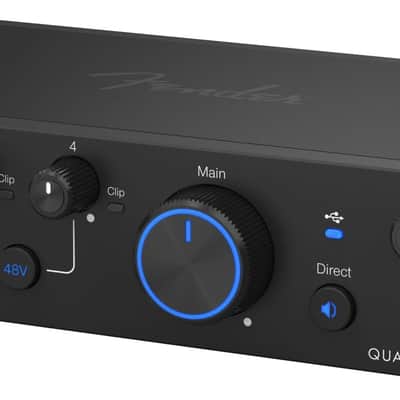 Fender Quantum LT 4 USB-C Bus Powered Recording Interface 4x2, 24 bit/192 kHz image 5