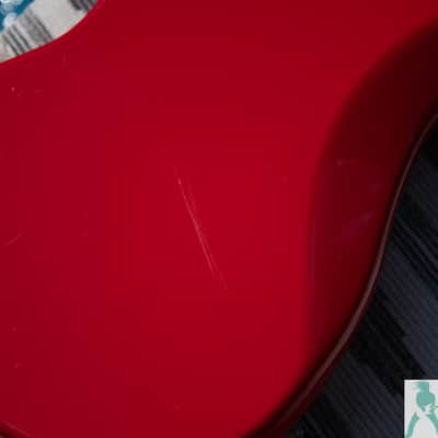 2008 Fender MG69/MH - '69 Mustang Reissue - Red w Matching Headstock - Pro Set Up w Perfect Frets/Action/Intonation! image 15