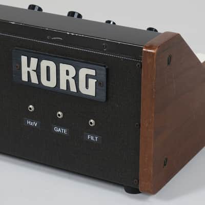 Korg 770 analog synthesizer with Hz/V, Gate and Filter Inputs + sound chart booklet (serviced) image 10
