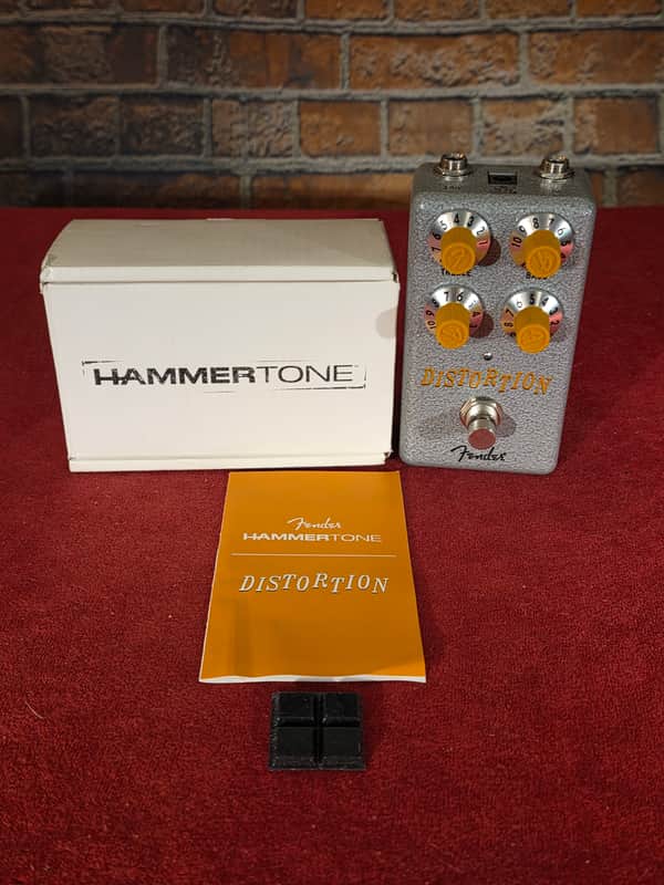 Fender Hammertone Distortion Hammered Metal w/ Original Box image 1