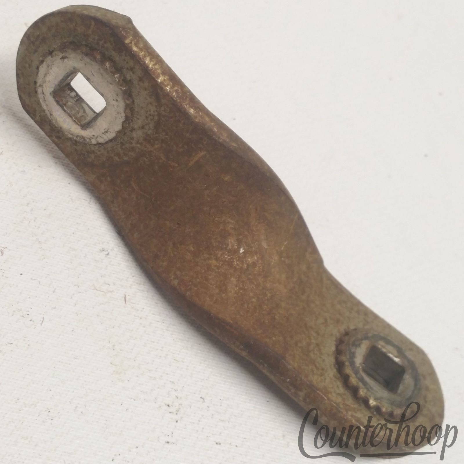 Ludwig WFL Tom Mount Ratchet Swivel Connector Link Part Nickel Vintage 40s USA* — main photograph