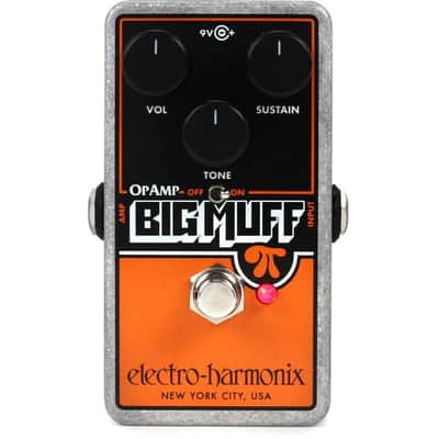 エレクトロハーモニックス BIG MUFF OPAMP Amazon.com: Electro-Harmonix Op Amp Big Muff Pi Fuzz Pedal