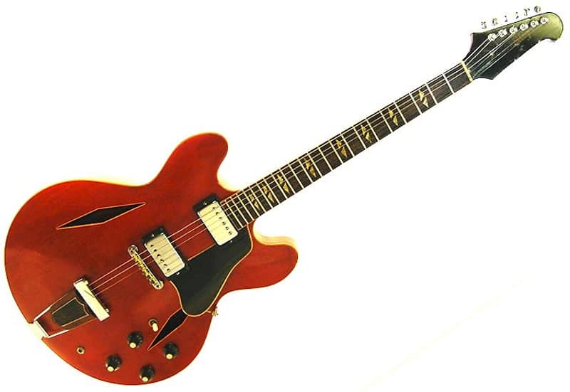 Vintage 1968 Gibson Trini Lopez Deluxe Red Sunburst image 1