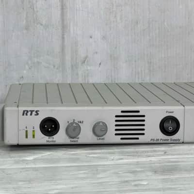RTS PS-20 Power Supply Intercom System Rack Mount Units #6163 (Lot of 2) image 5