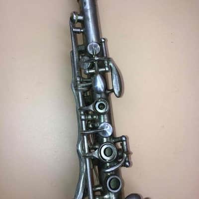 Henri La Vella American metal clarinet Silver image 4