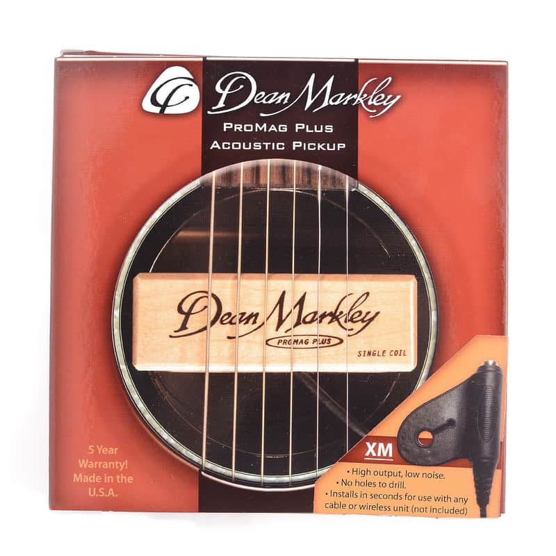 Dean Markley 3011 ProMag XM Single Coil Acoustic Sound Hole Pickup image 1