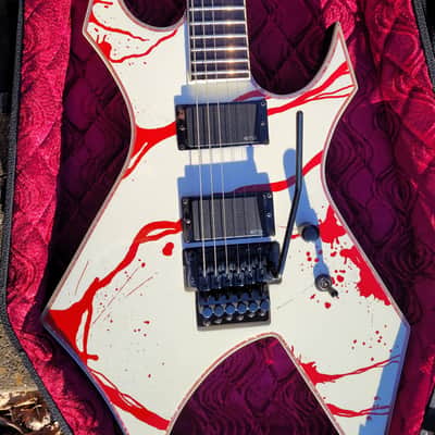 Joey Jordison BC Rich Warlock (Signed by Wednesday 13) With Coffin Case image 1