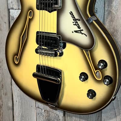 Excellent 1968 Fender Coronado II with Rosewood Fretboard  Antigua OHSC  ! image 5