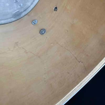 Vintage 1960's Ludwig Classic Maple 9x10 Concert Tom in Blue Sparkle image 5
