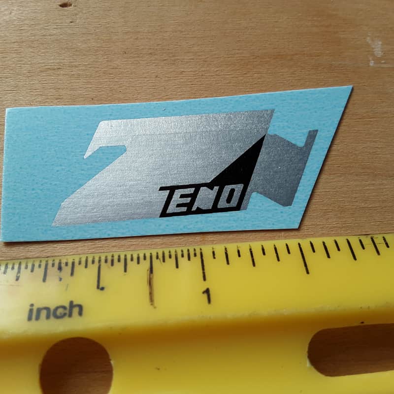 2020s Zen-On Waterslide Decals for Guitar Headstock Metallic S…