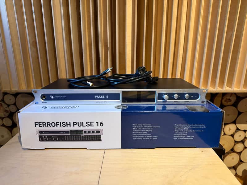 Ferrofish Pulse 16 - AD/DA converter 16 IN/OUT - ADAT x2 image 1
