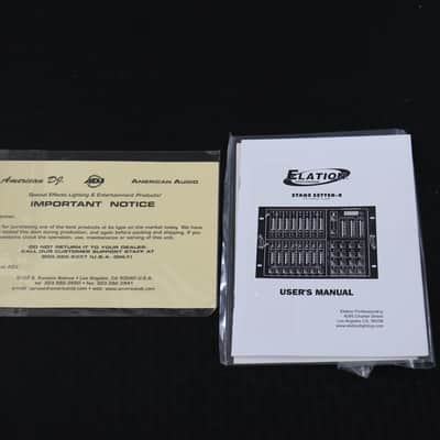 Elation STAGE-SETTER 8-Channel Lighting Controller Black image 7