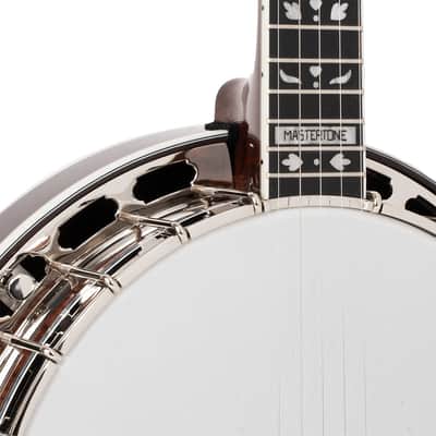 Gold Tone NEW Mastertone™ OB-Standard: Orange Blossom Standard Resonator Banjo with Case image 6