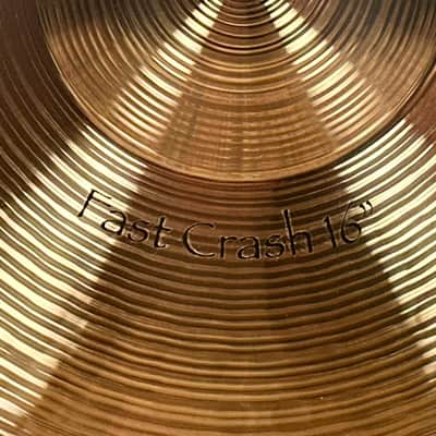 16" Paiste Signature Fast Crash Cymbal 956g *Video* image 3